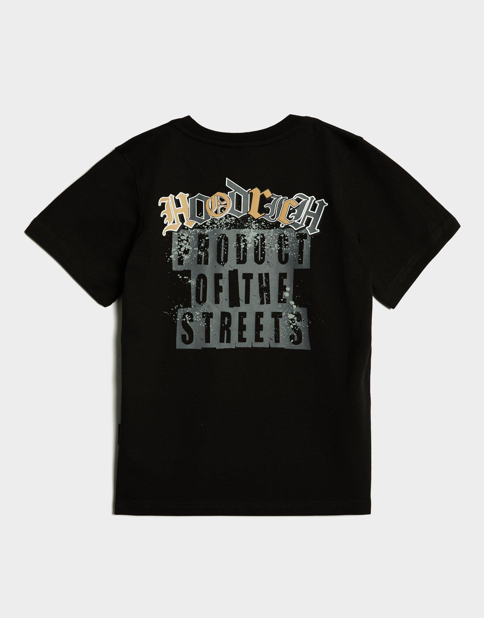 Детска тениска HOODRICH ТЕНИСКА CROWN- REGULAR TSHIRT HJ 04250206 Черен