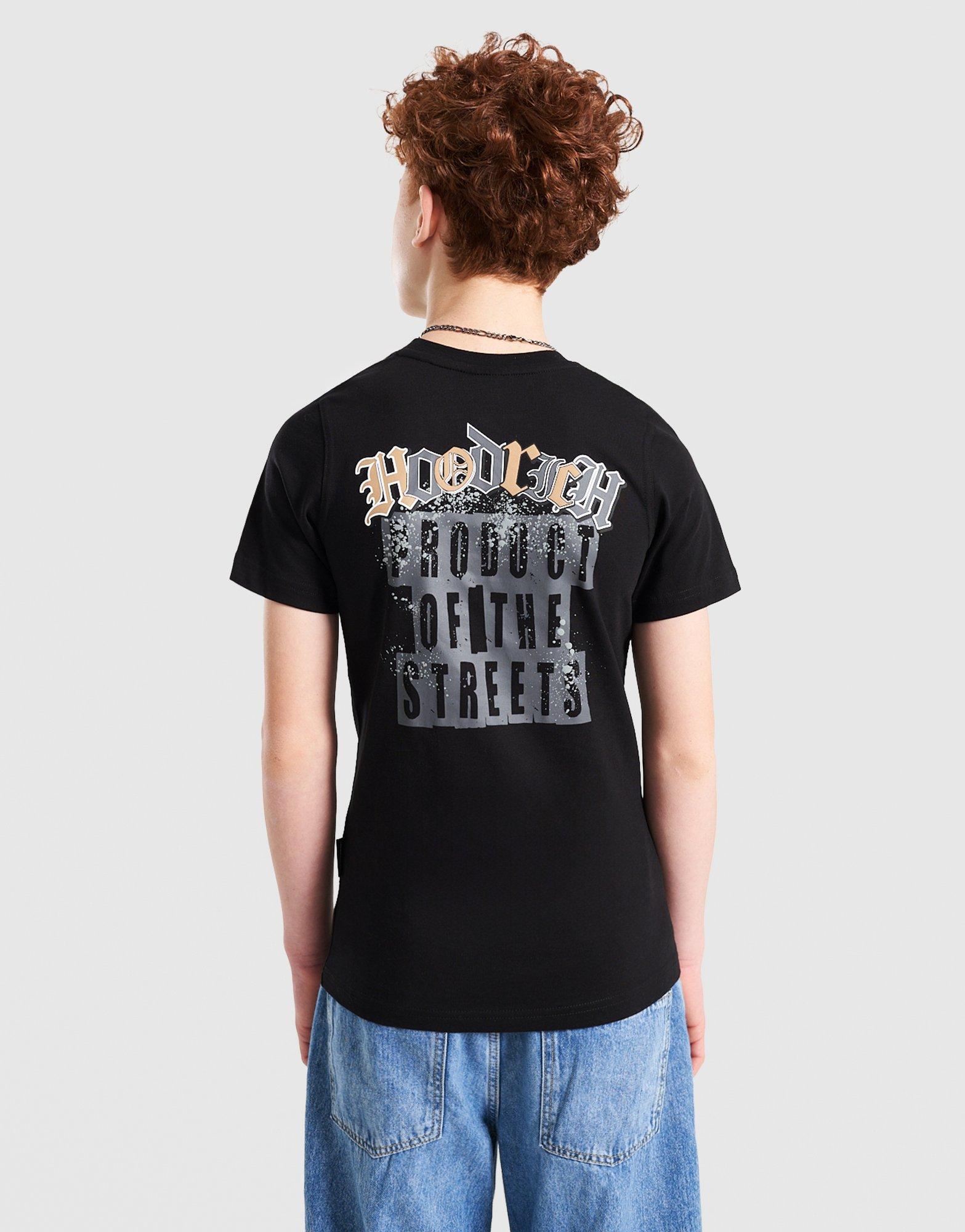 Detské tričko HOODRICH TRIČKO CROWN- REGULAR TSHIRT HJ 04250206 Čierna