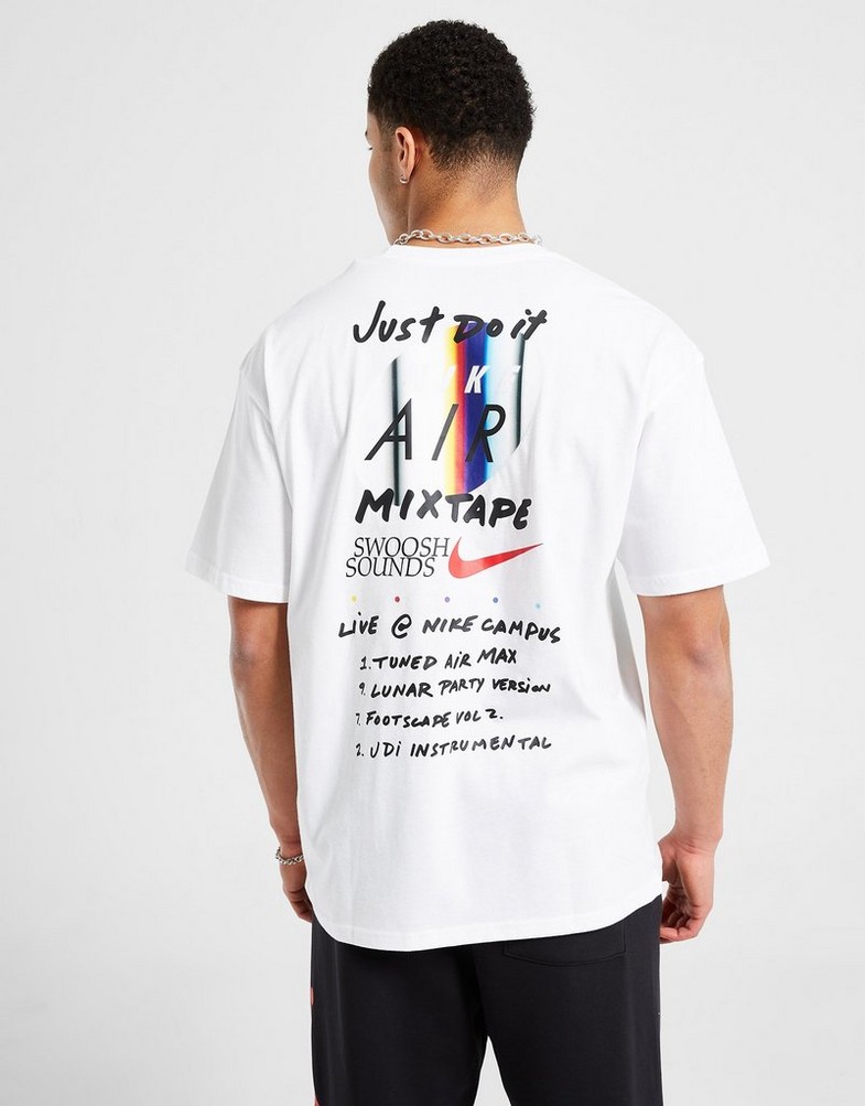 Мъжка тениска NIKE ТЕНИСКА U NSW TEE M90 OC MIXTAPE HJ0604-100 Бял