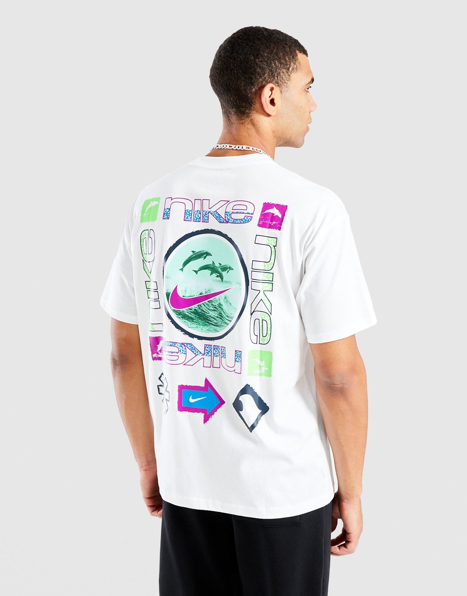 Muški T-shirt NIKE T-SHIRT U NSW TEE M90 OC BRANDRIF LBR HJ0762-100 bijela