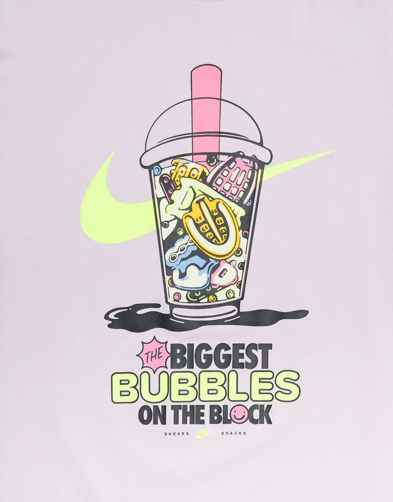 Tricou pentru bărbați NIKE TRICOU U NSW TEE OC SOLE FOOD HBR HJ0770-537 Violet