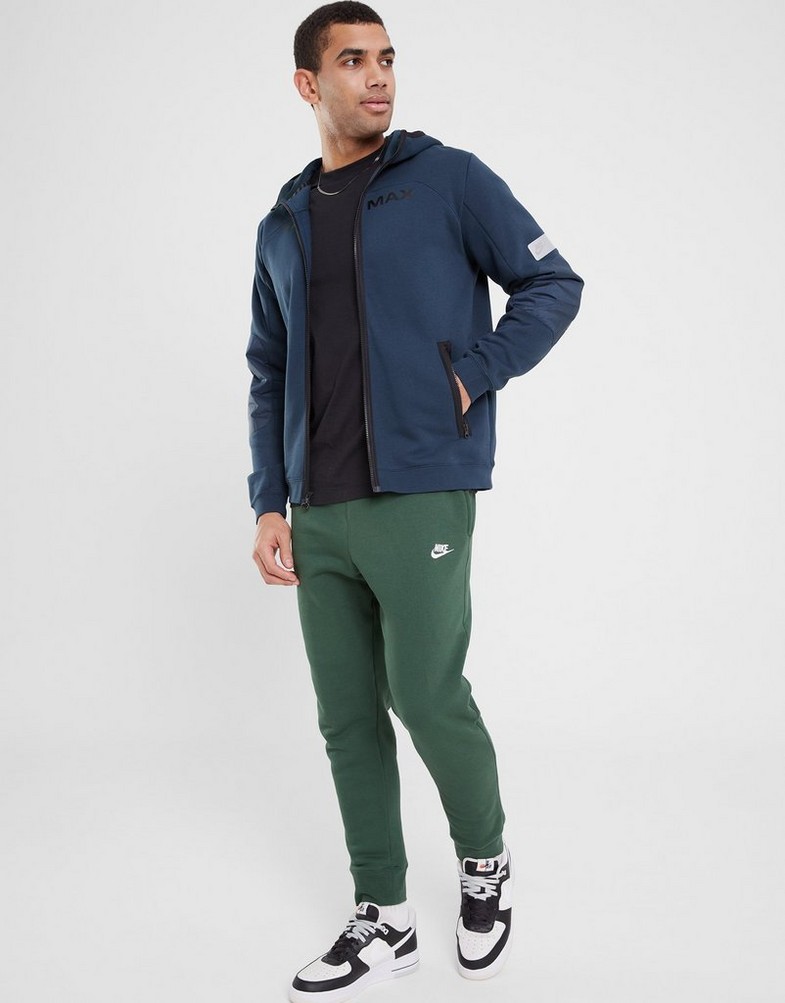 Чоловічі кофти NIKE КОФТА З КАПЮШОНОМ M NSW AIR MAX FLC FZ HOODIE HJ0855-478 Темно-синій