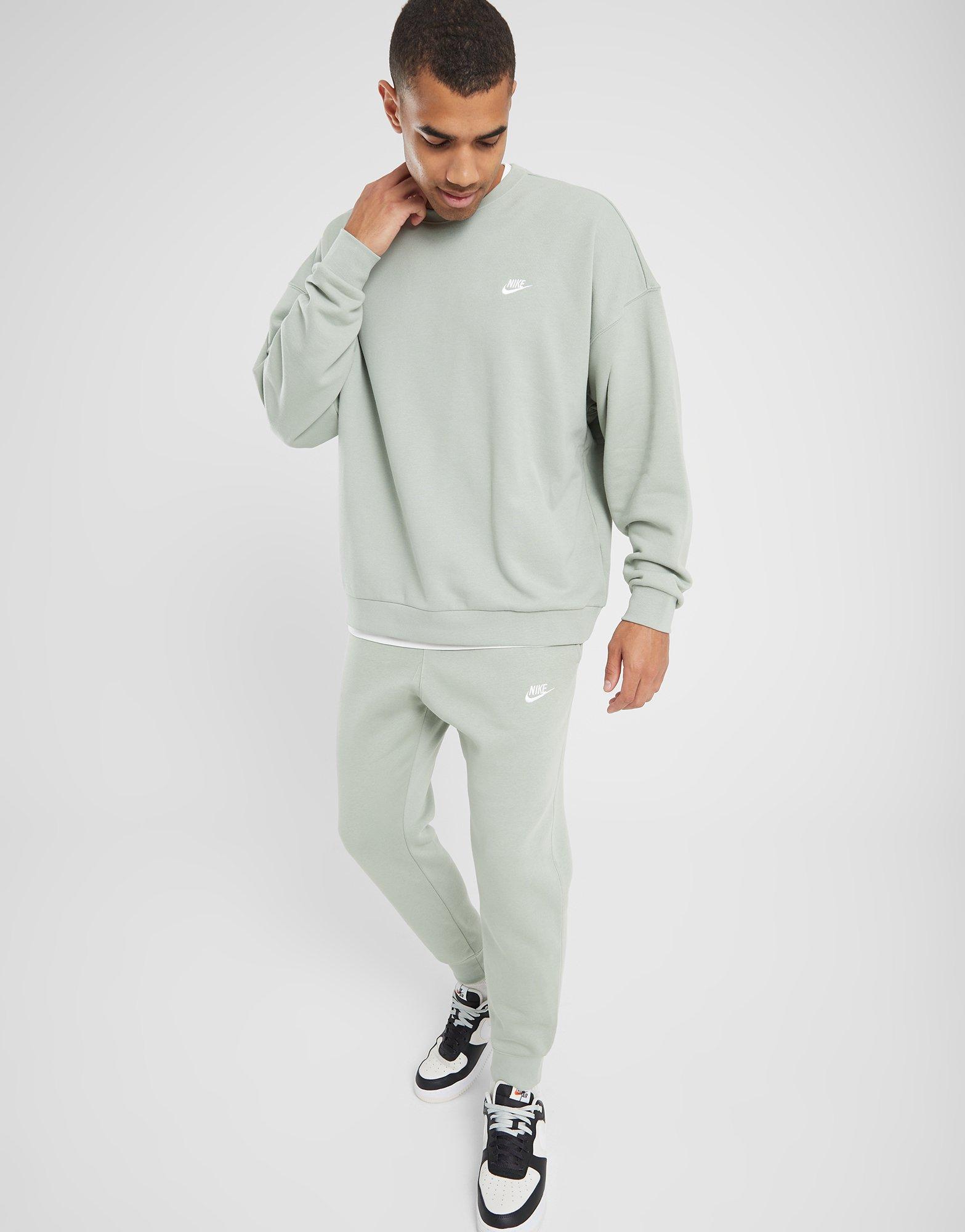 Мъжка блуза NIKE СУИТЧЪР M NK CLUB FT OVERSIZED CREW HJ1819-370 Ментов