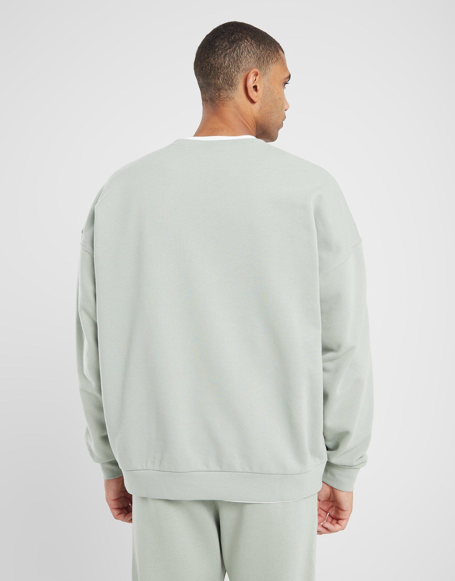 Мъжка блуза NIKE СУИТЧЪР M NK CLUB FT OVERSIZED CREW HJ1819-370 Ментов