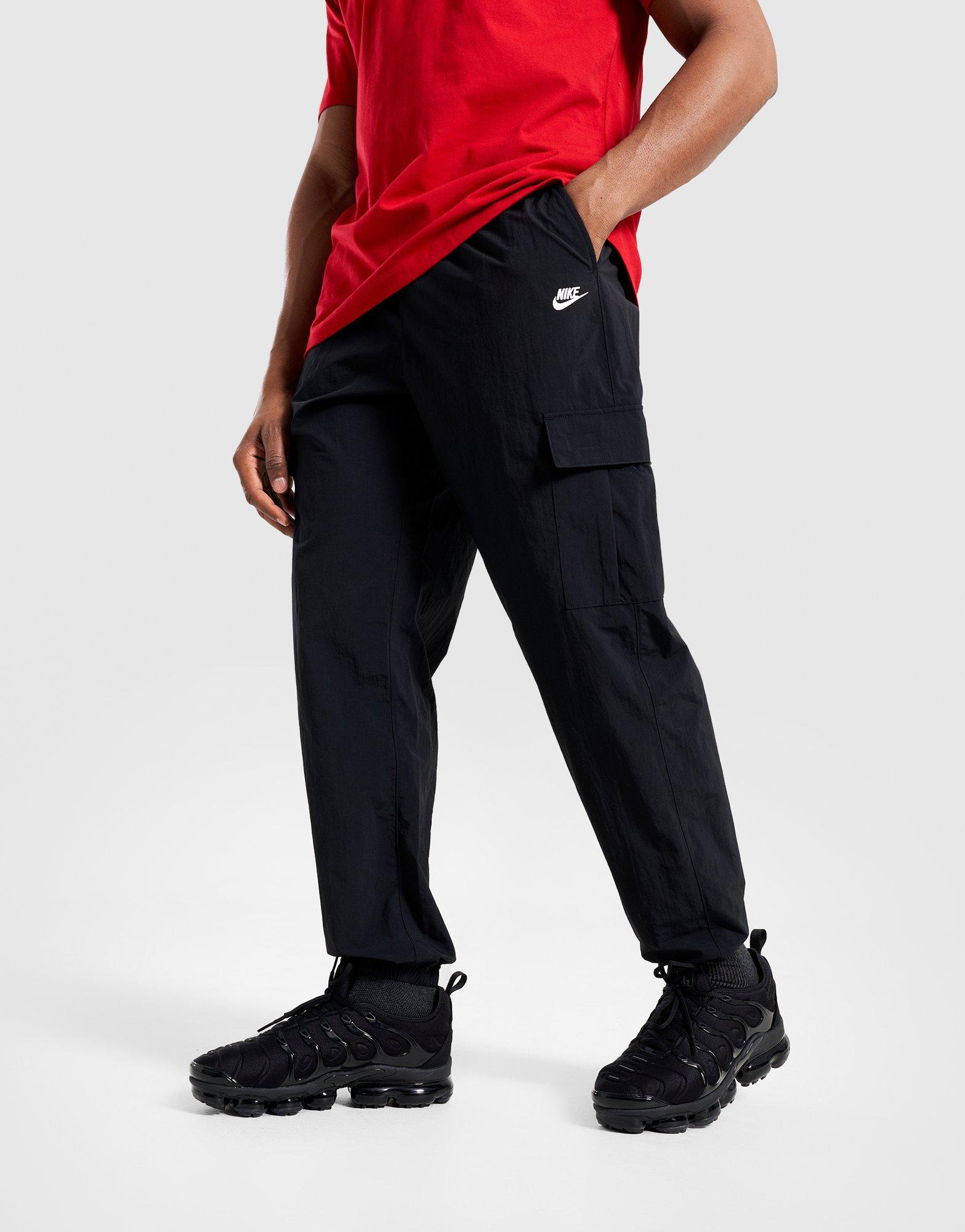 Muške hlače NIKE HLAČE M NK CLUB WVN CARGO PANT HJ1990-010 crna