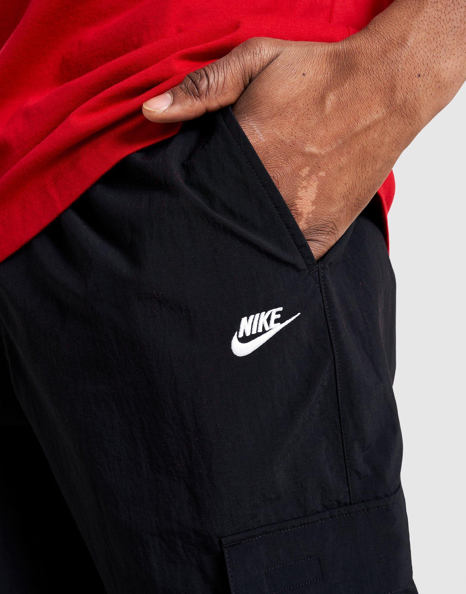 Muške hlače NIKE HLAČE M NK CLUB WVN CARGO PANT HJ1990-010 crna