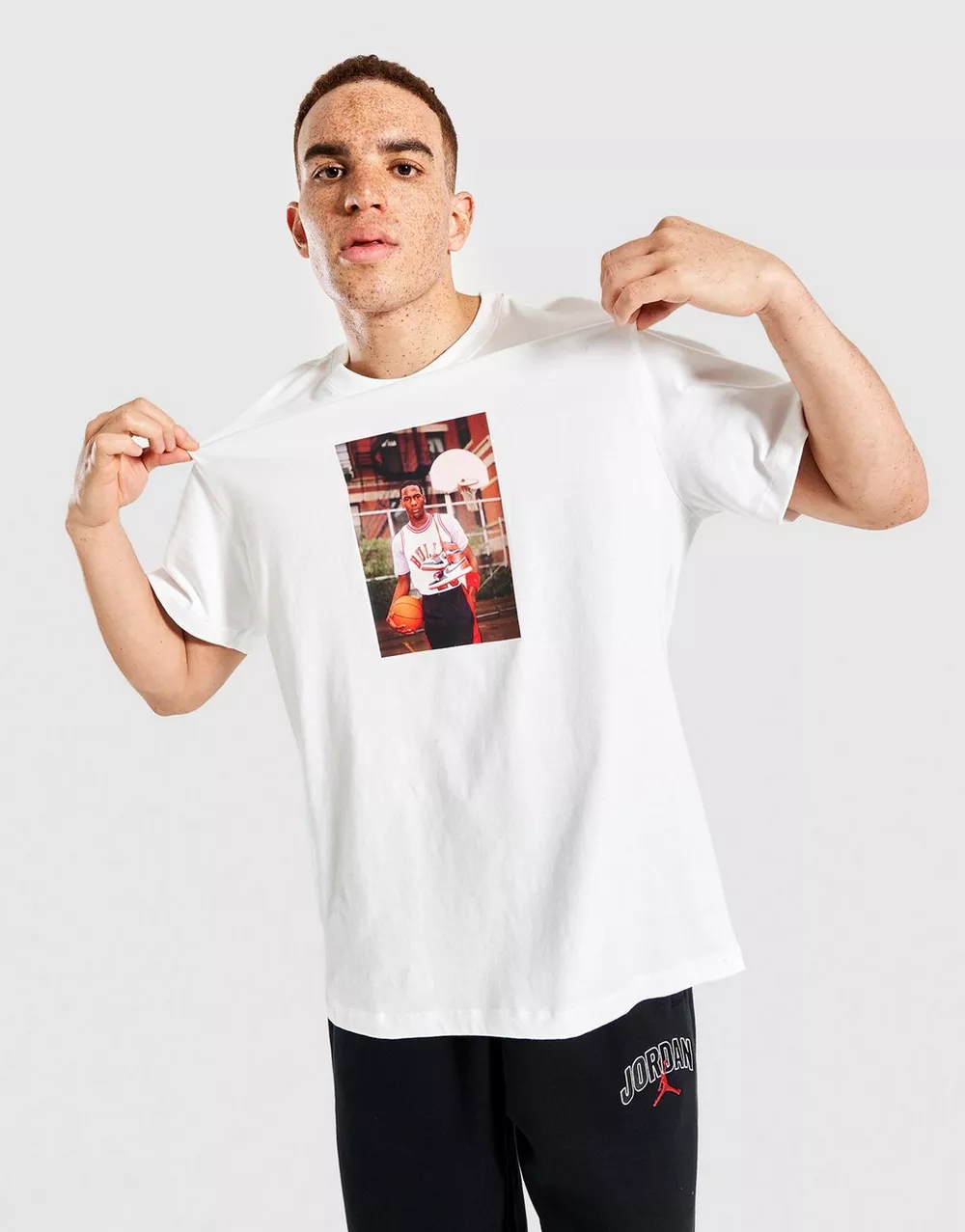 JORDAN ФУТБОЛКА M J BRAND PHOTO SS CREW, фото 1 з 4