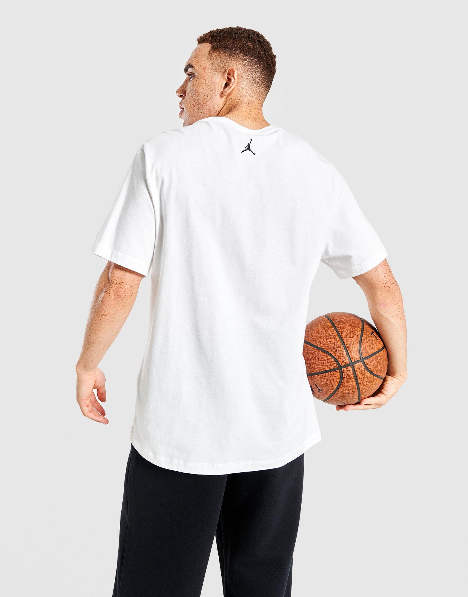 Чоловічі футболки JORDAN ФУТБОЛКА M J BRAND PHOTO SS CREW HJ2354-100 Білий