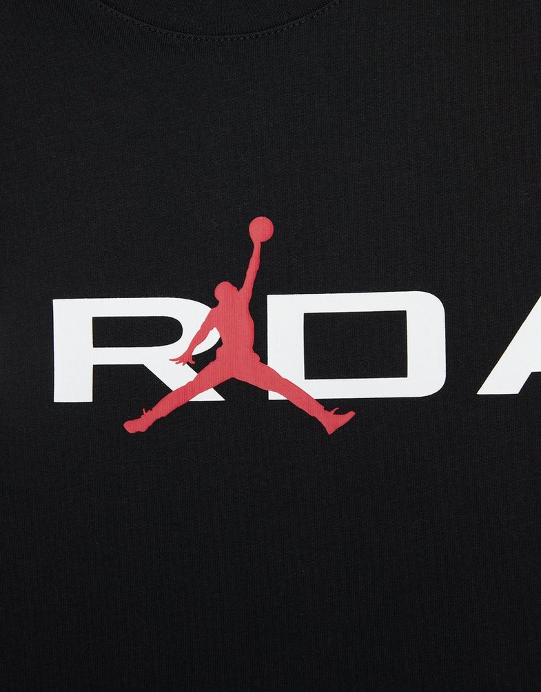 Koszulka, t-shirt męski JORDAN T-SHIRT M J JD AIR STRETCH SS CREW HJ2358-010 Czarny