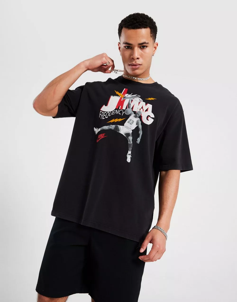 JORDAN ФУТБОЛКА M J БЮСТГАЛЬТЕРND JAM 85 SS CREW, фото 1 з 4