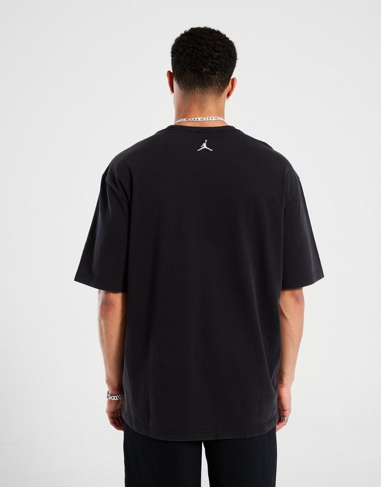 Tricou pentru bărbați JORDAN TRICOU M J BUSTIERĂND JAM 85 SS CREW HJ2929-010 Negru