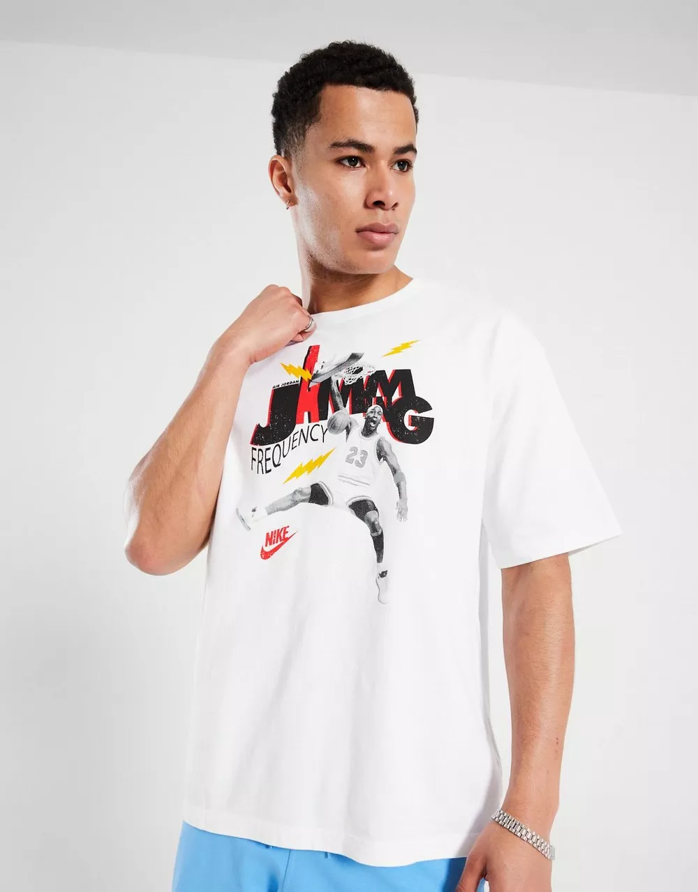 JORDAN ФУТБОЛКА  M J BRAND JAM 85 SS CREW, фото 1 з 4
