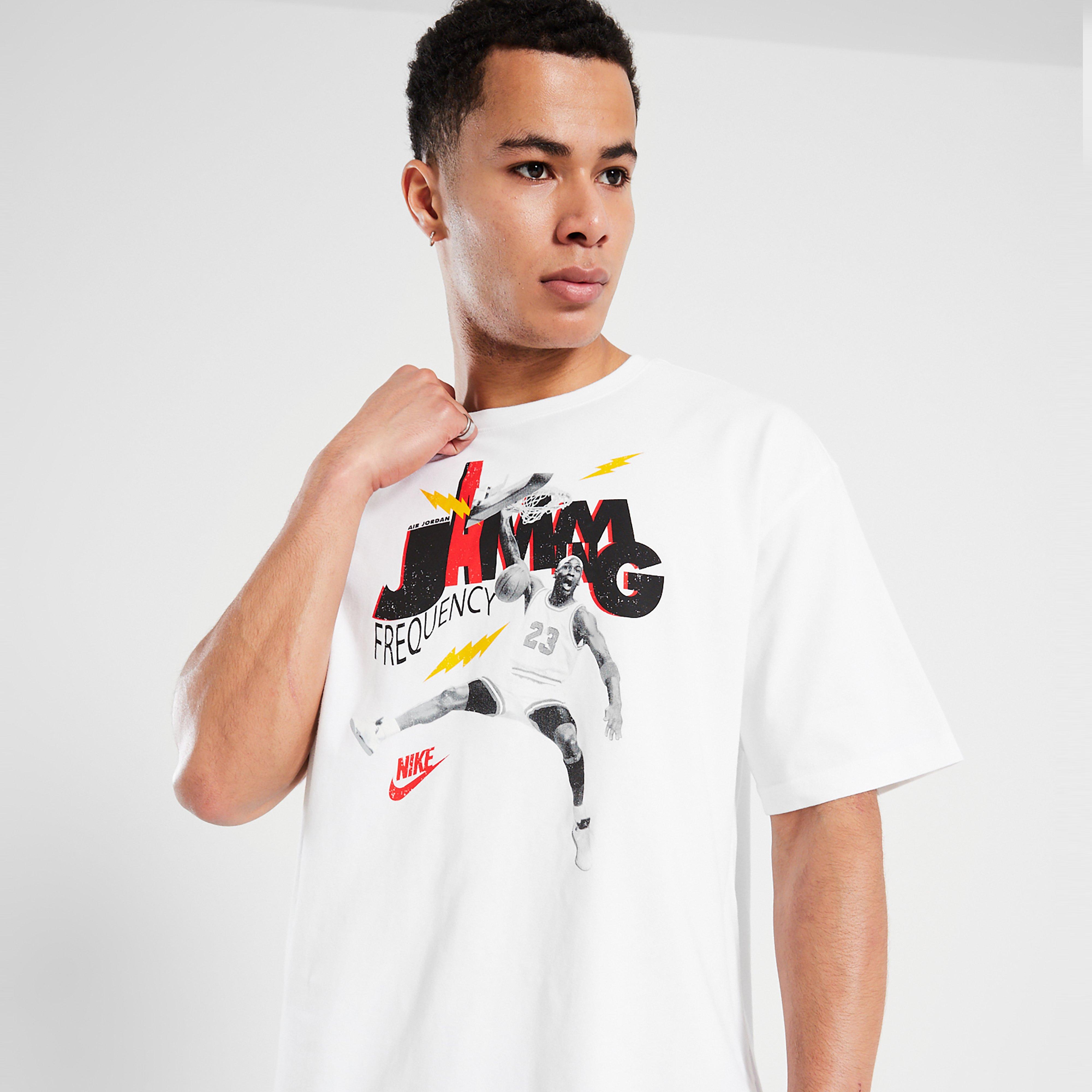 Koszulka, t-shirt męski JORDAN T-SHIRT M J BRAND JAM 85 SS CREW