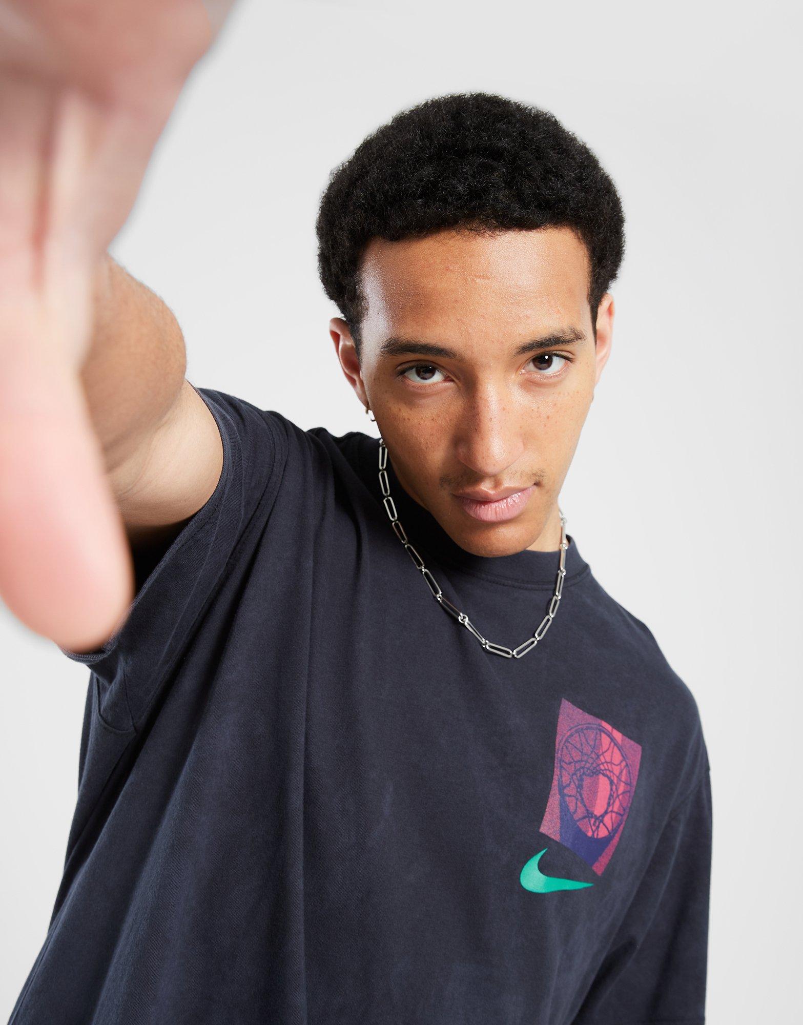 Vyriški marškiniai NIKE MARŠKINĖLIAI M NK TEE M90 OC 1 HJ3325-010 Juoda