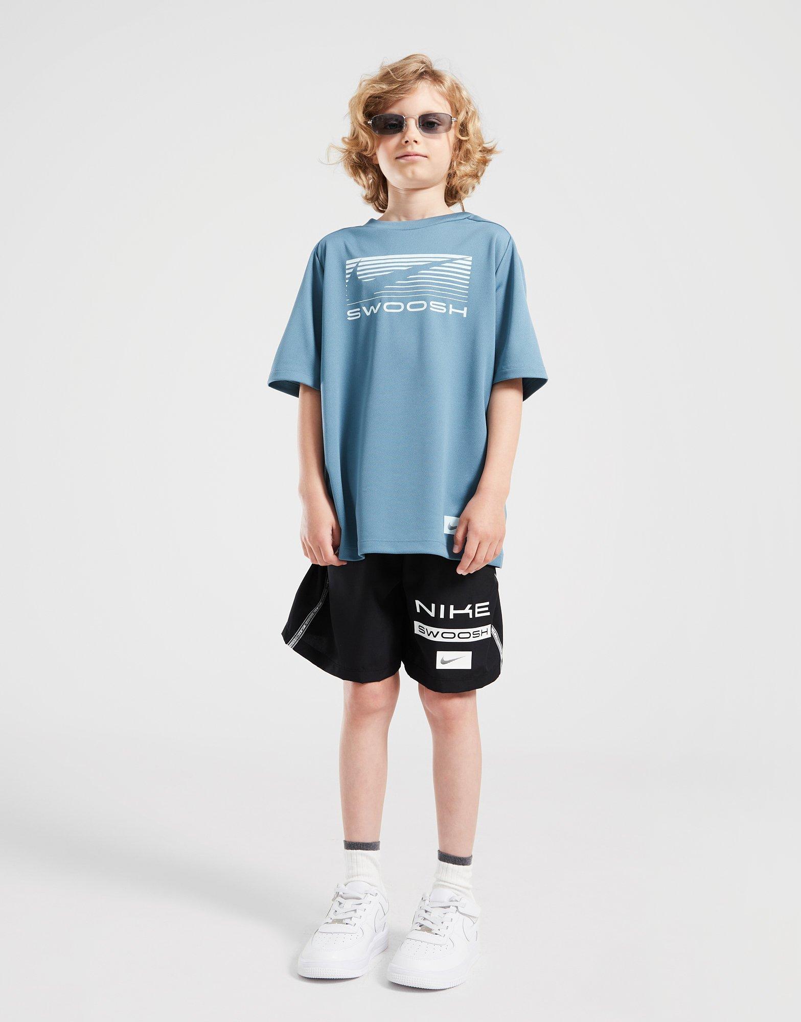 Детска тениска NIKE ТЕНИСКА B NK DF MULTI SS ТОП GX LOVE HJ3743-006 Син