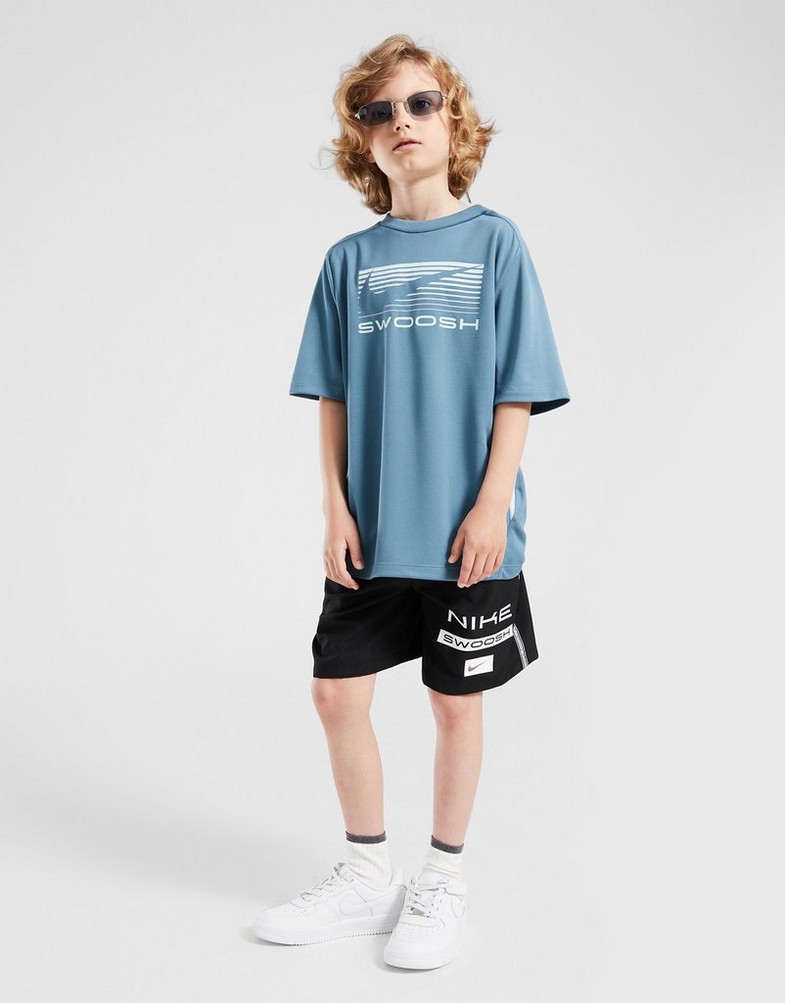 Krótkie spodenki, szorty dziecięce NIKE SZORTY B NK DF MULTI SHORT WVN LOVE HJ3801-010 Czarny