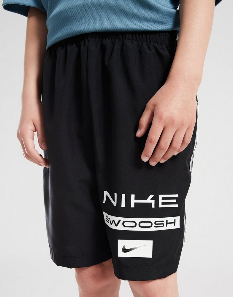 Krótkie spodenki, szorty dziecięce NIKE SZORTY B NK DF MULTI SHORT WVN LOVE HJ3801-010 Czarny