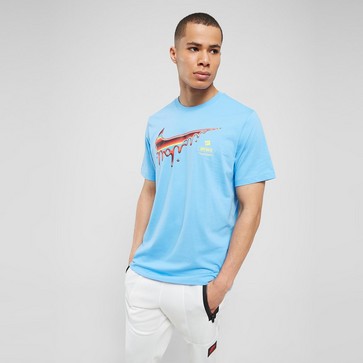 NIKE T-SHIRT HEATWAVE DRIP TEE BLUE TEE