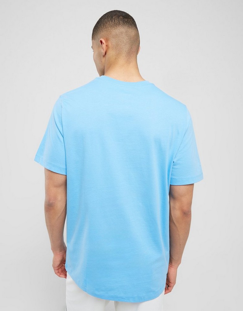 Férfi póló NIKE PÓLÓ HEATWAVE DRIP TEE BLUE TEE