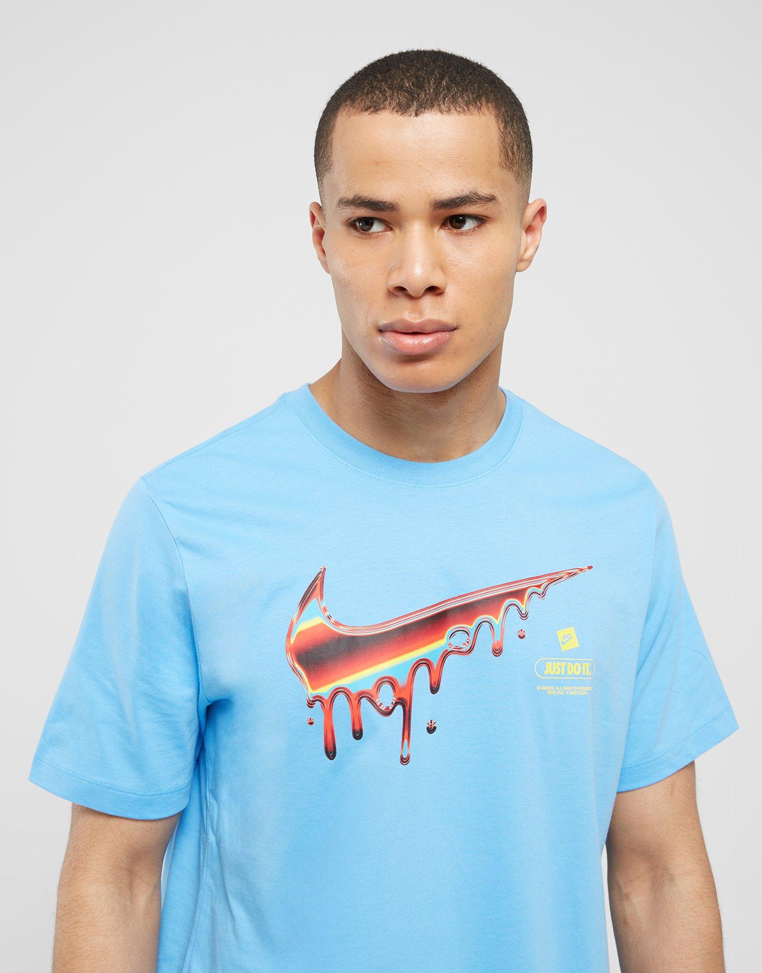 Vyriški marškiniai NIKE MARŠKINĖLIAI HEATWAVE DRIP TEE BLUE TEE HJ5464-412 Mėlyna