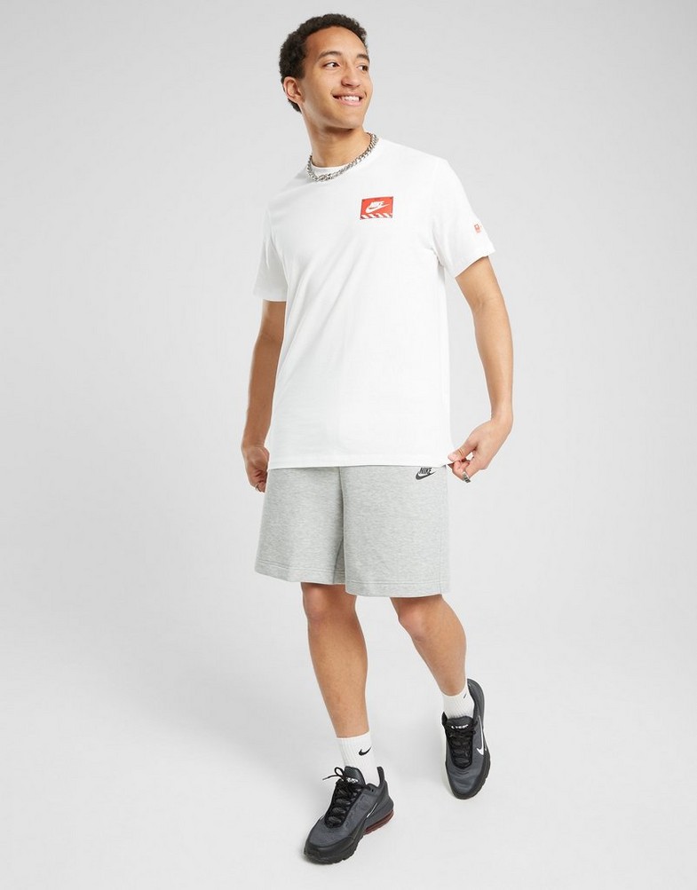 Férfi póló NIKE PÓLÓ AIR BOX RBT TEE WHT TEE