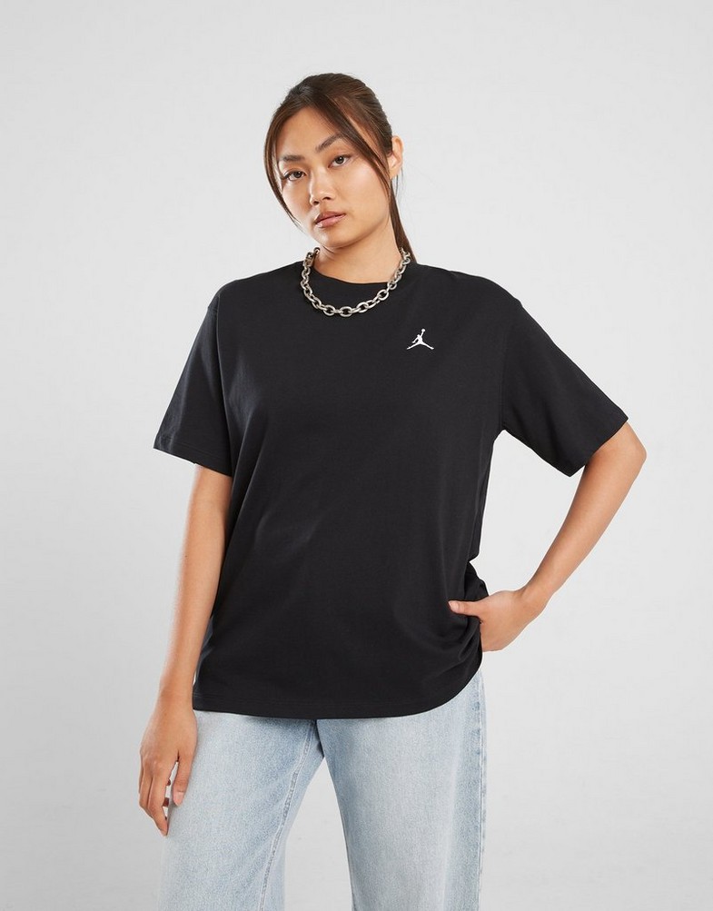 Ženski T-shirt T SHIRT W JORDAN ESSEN GF TEE CORE 23 BLACK/WHITE HJ5490-010 crna