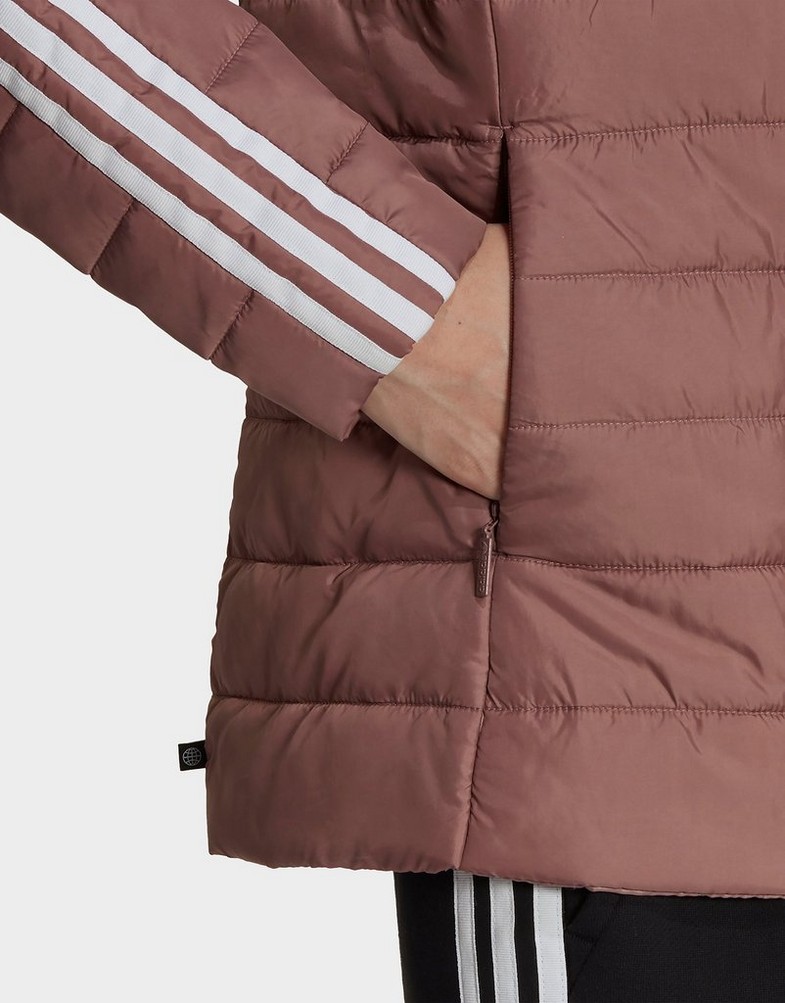 Női kabát ADIDAS KABÁT SLIM JACKET HK5250 Barna