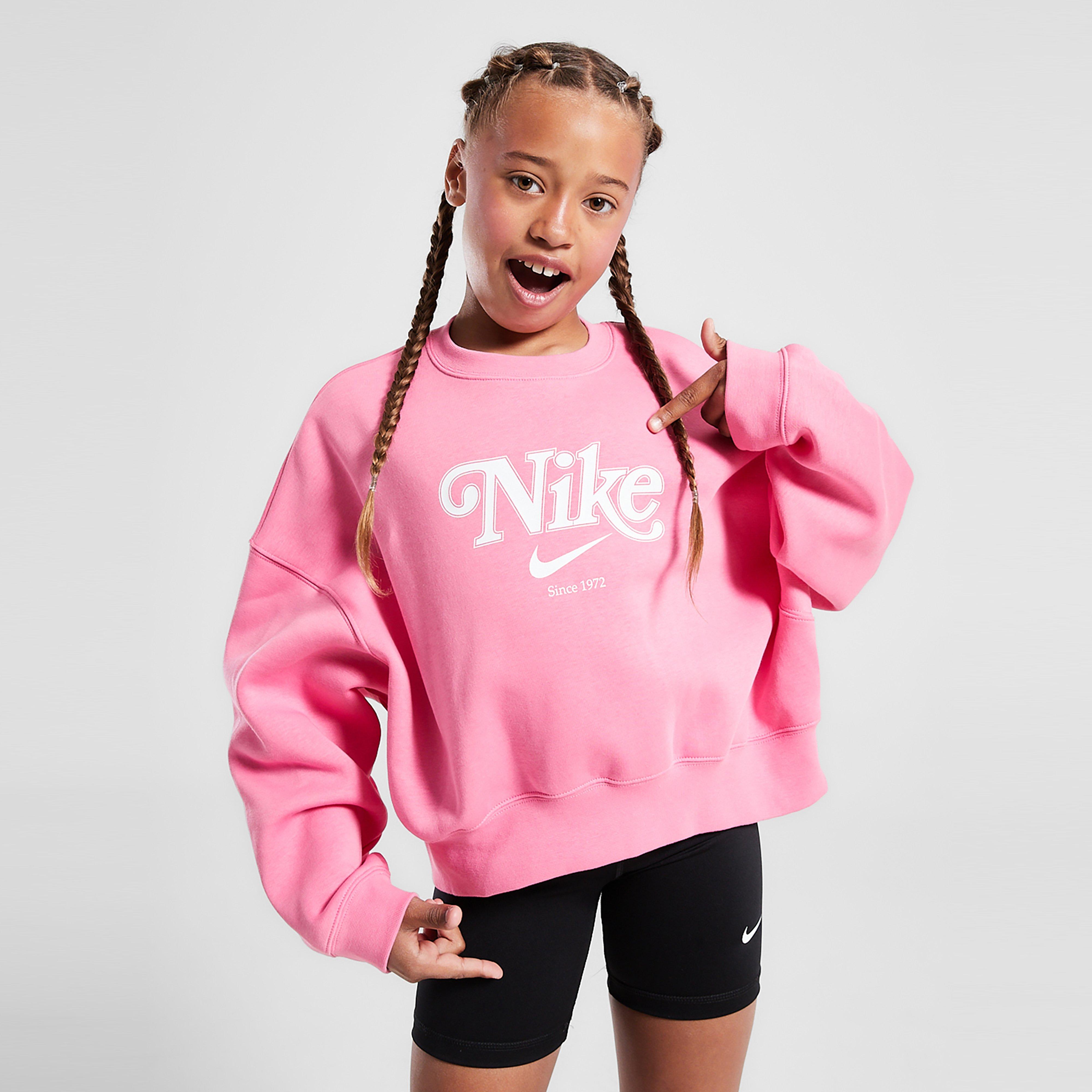 Bluza dziecięca NIKE BLUZA G NSW TREND FLC CRP CREW G