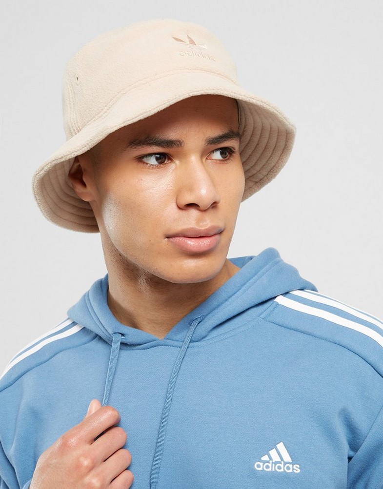 Czapka z daszkiem damska ADIDAS KAPELUSZ AC BUCKET W HM1686 Beżowy