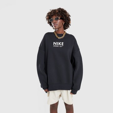 NIKE BLUZA W NSW FLC OS CREW GLS