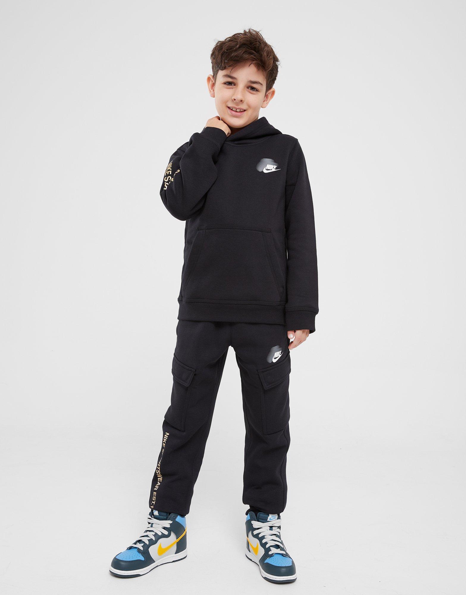 NIKE NADRÁG B NSW SI CARGO PANT BB B HM4337-011 Fekete