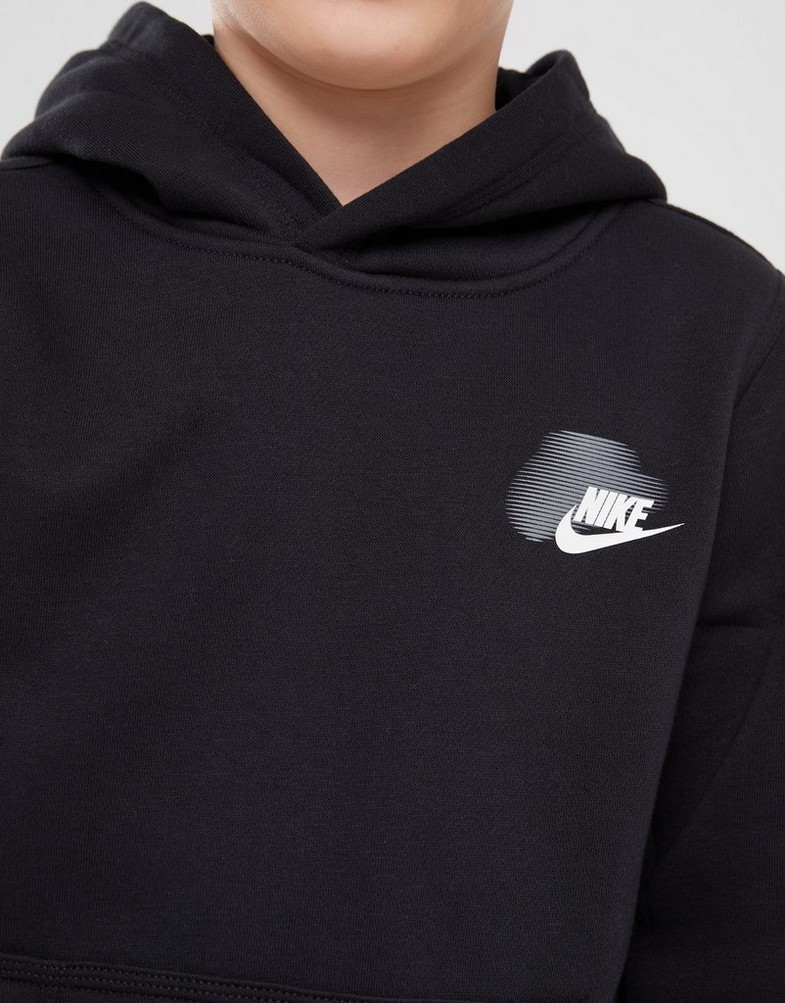 NIKE BLUZA Z KAPTUREM B NSW SI FLC PO HOODIE BB2 B HM4339-011 Czarny