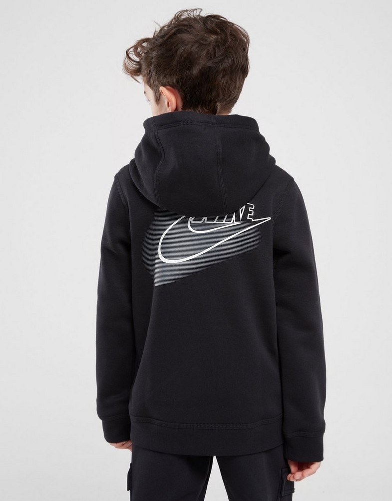 NIKE BLUZA Z KAPTUREM B NSW SI FLC PO HOODIE BB2 B HM4339-011 Czarny