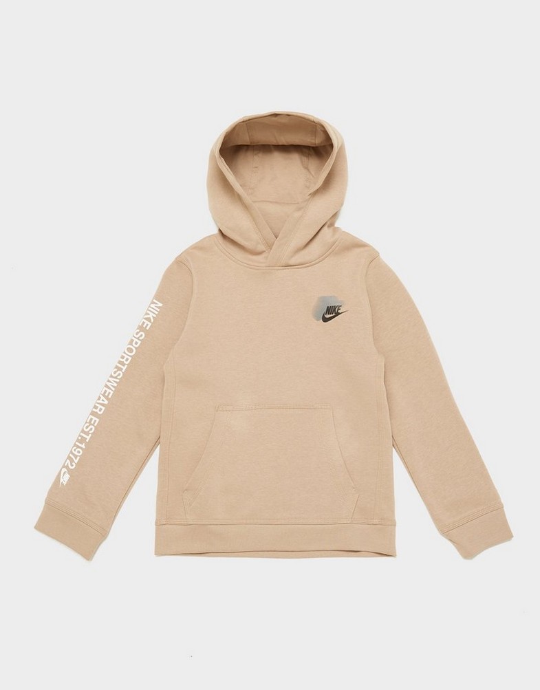 NIKE BLUZA Z KAPTUREM B NSW SI FLC PO HOODIE BB2 B HM4339-247 Khaki