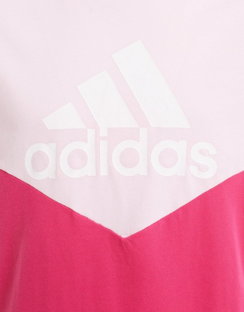 Koszulka, t-shirt dziecięcy ADIDAS T-SHIRT B CB T ESS HN8550 Różowy