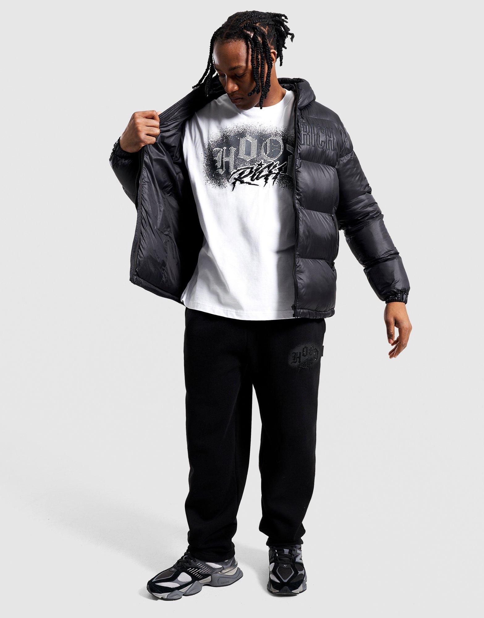 Férfi kabát HOODRICH KABÁT SPLITTER - WET JACKET HO03250044 Fekete