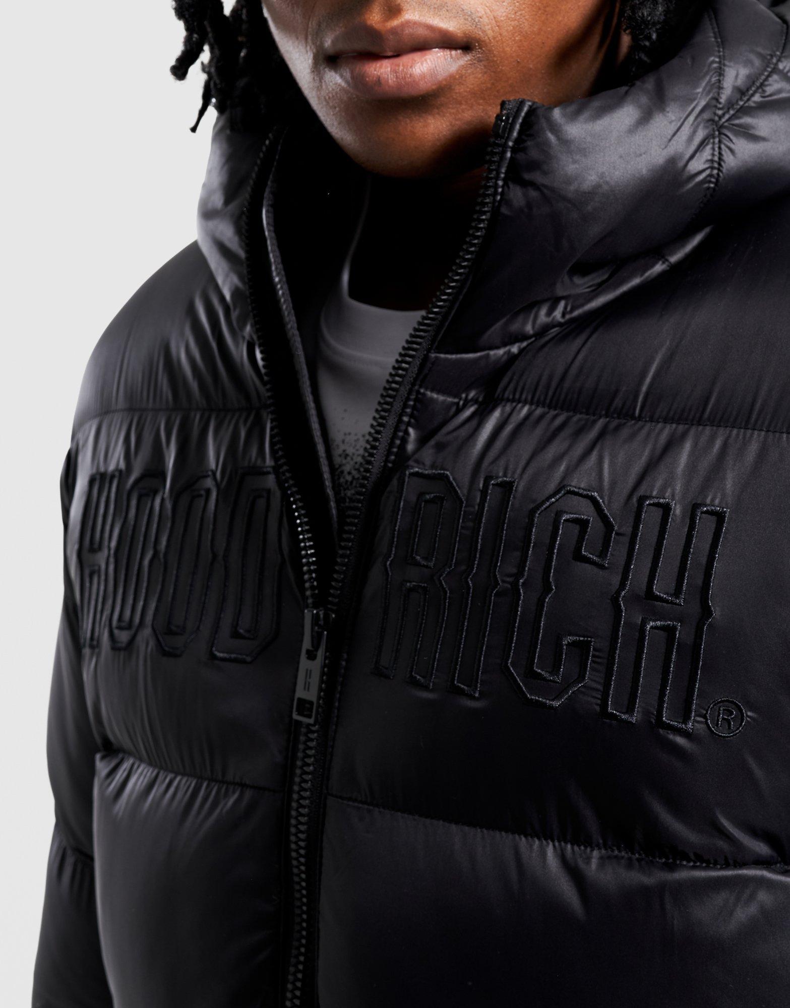 Férfi kabát HOODRICH KABÁT SPLITTER - WET JACKET HO03250044 Fekete