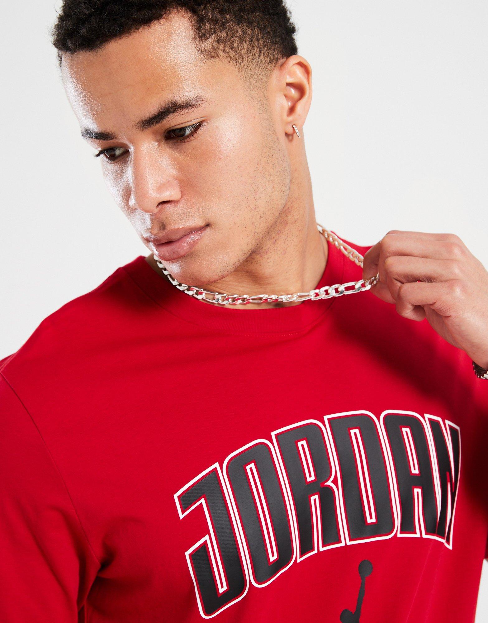 Чоловічі футболки JORDAN ФУТБОЛКА M J CITY 88 CREW HQ0009-687 Червоний