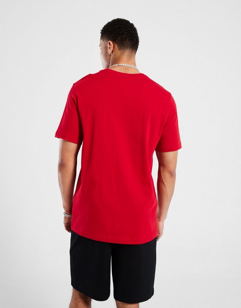 Tricou pentru bărbați JORDAN TRICOU M J CITY 88 CREW HQ0009-687 Roșu