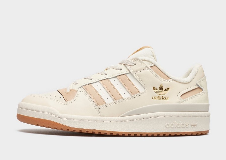 Buty sneakersy męskie ADIDAS FORUM LOW CL HQ1492 Beżowy