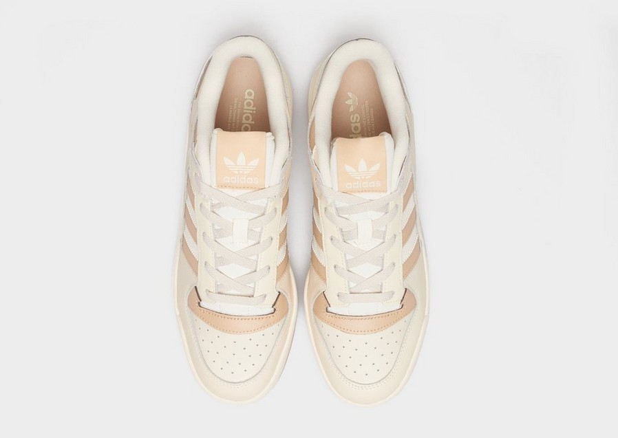 Buty sneakersy męskie ADIDAS FORUM LOW CL HQ1492 Beżowy