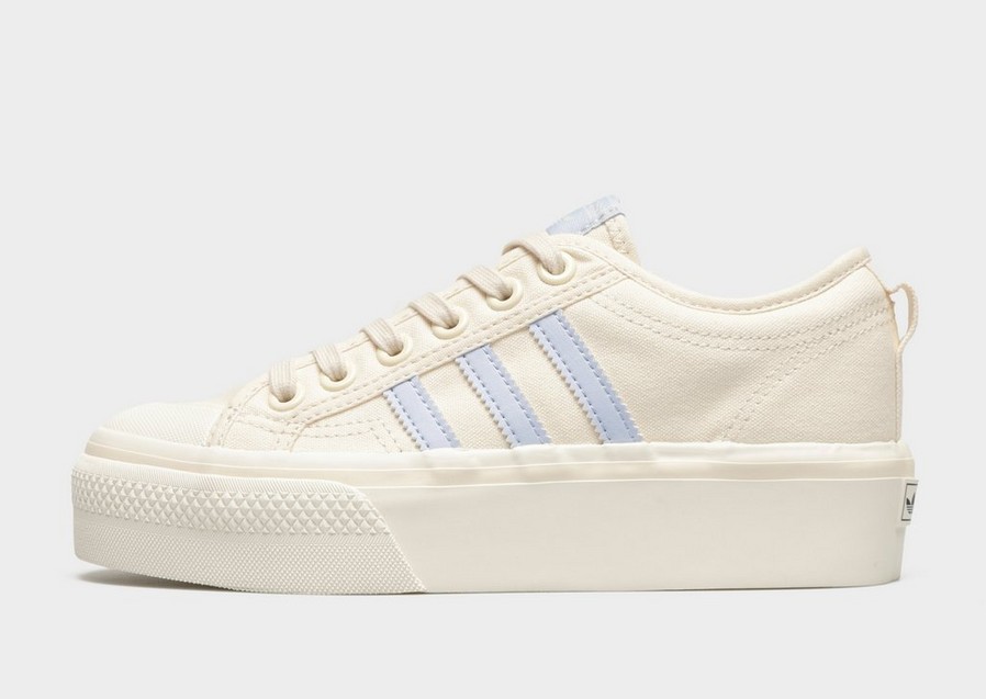 Teniși de damă ADIDAS NIZZA PLATFORM W HQ1911 Bej