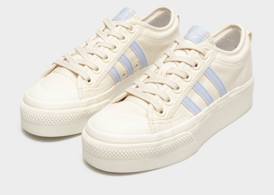 Teniși de damă ADIDAS NIZZA PLATFORM W HQ1911 Bej