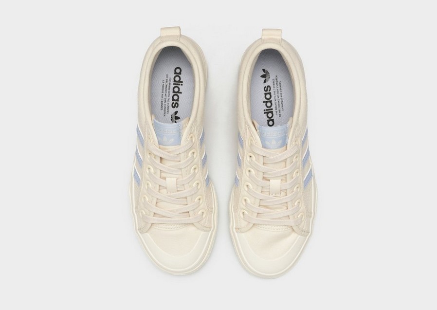 Teniși de damă ADIDAS NIZZA PLATFORM W HQ1911 Bej