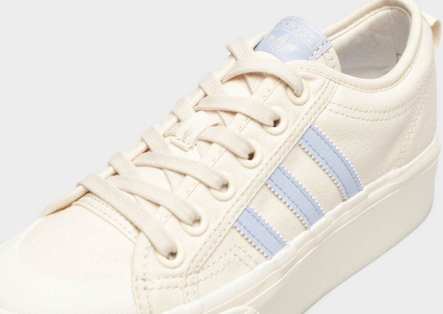 Teniși de damă ADIDAS NIZZA PLATFORM W HQ1911 Bej