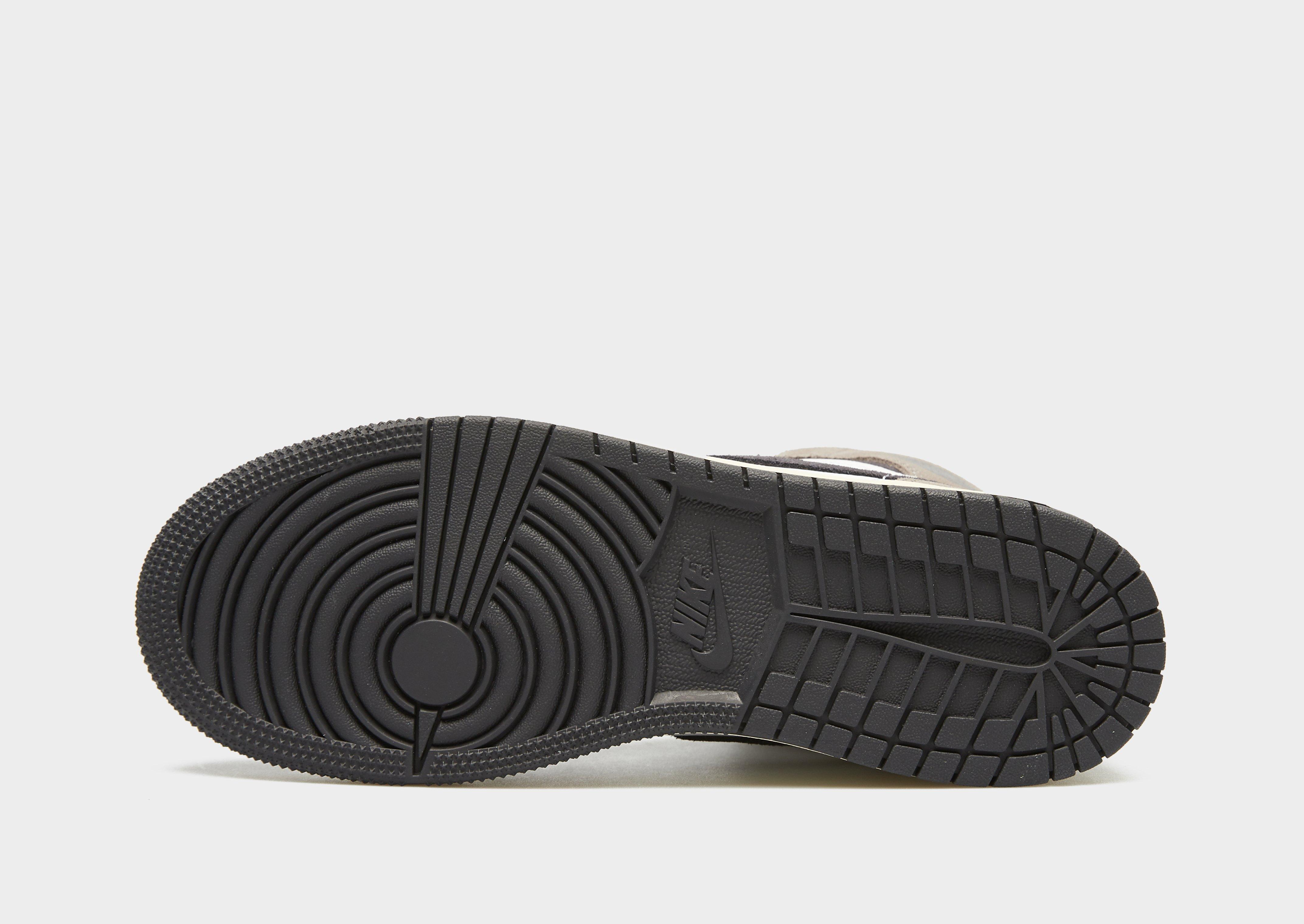 Kedai vaikams AIR JORDAN 1 MID SE (GS) HQ2014-100 Pilka