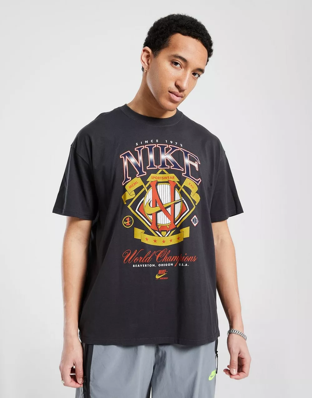 NIKE ФУТБОЛКА M NSW SS MAX 90 TEE GEL CHAMP, фото 1 з 4