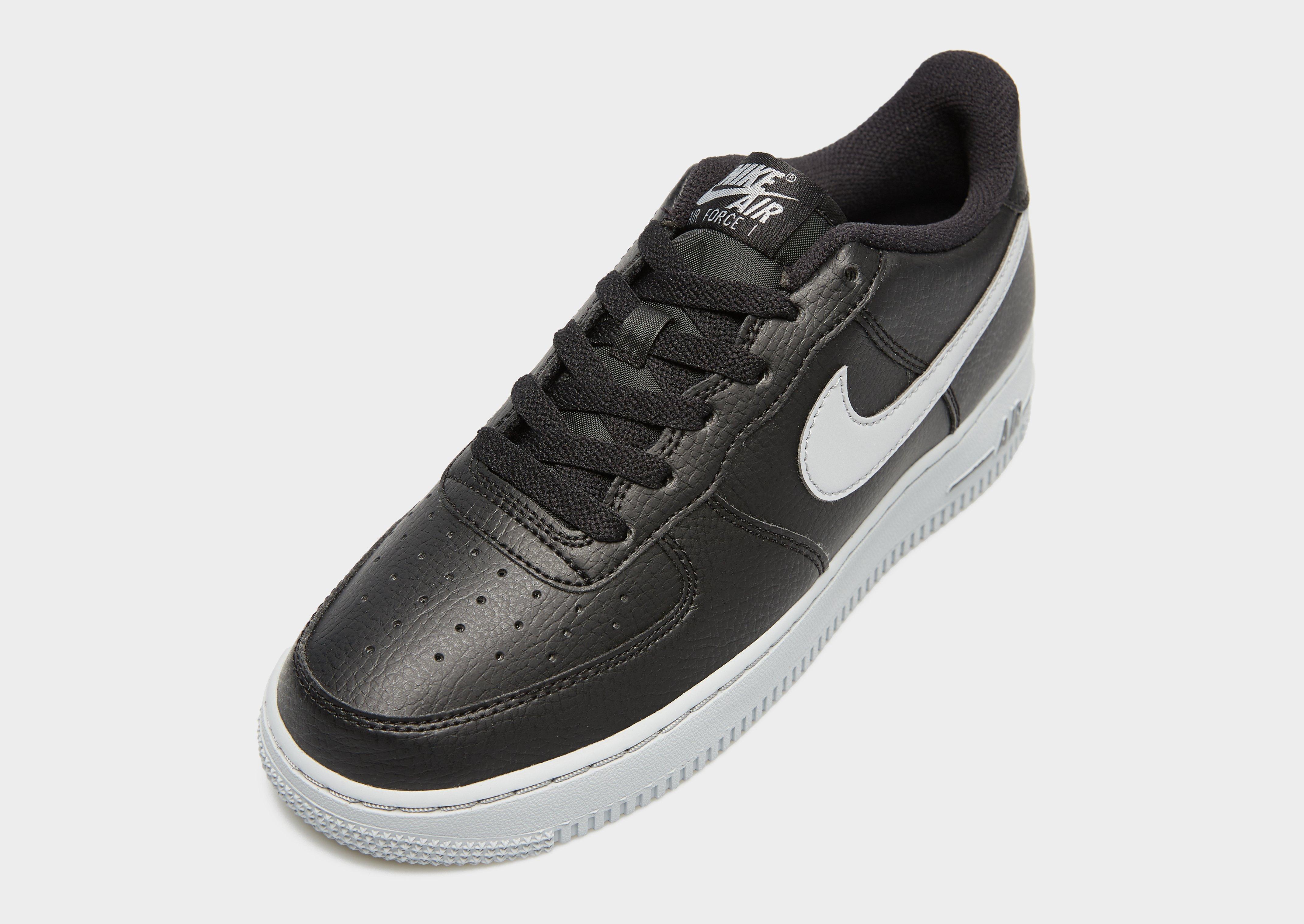 Adidași pentru copii NIKE AIR FORCE 1 GS HQ3807-001 Negru