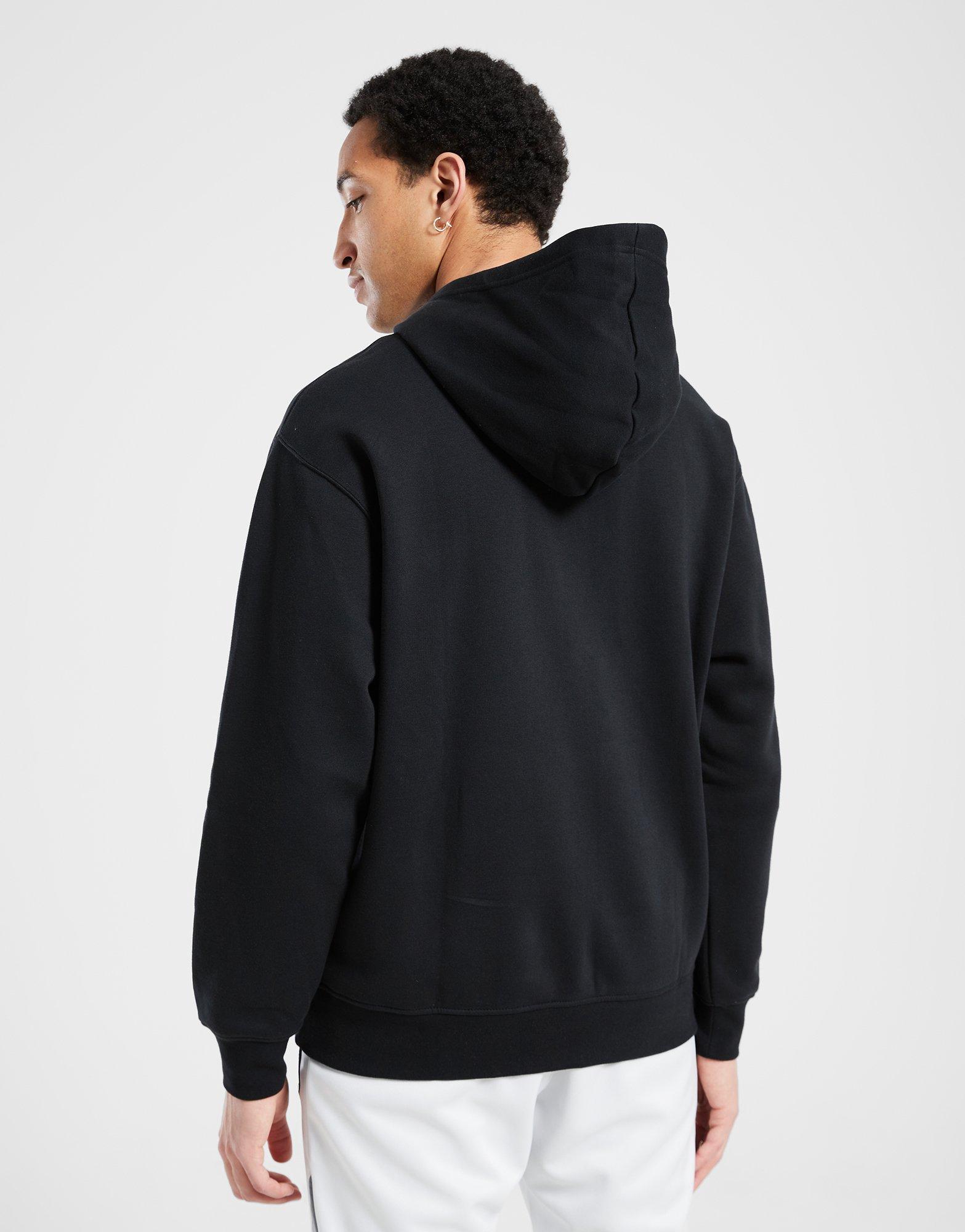 Bluză pentru bărbați JORDAN BLUZĂ CU GLUGĂ M J ESS JD AIR STRCH FLC HQ4643-010 Negru