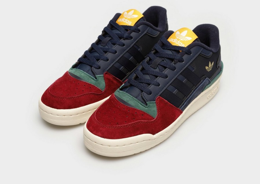Buty sneakersy męskie ADIDAS FORUM EXHIBIT LOW 2 HQ7116 Multicolor